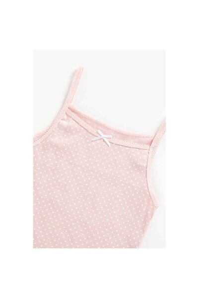 MOTHERCARE Pink and White Cami Vests - 5 Pack