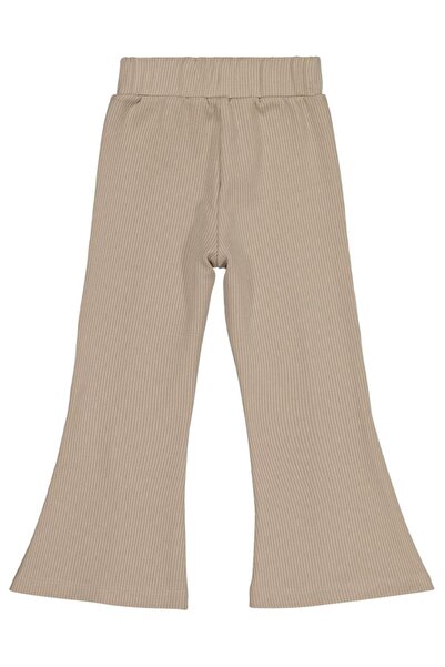 Civil Girls Leggings for Slit Year Olds, Ages 2-5 - Beige, Ages 5-6