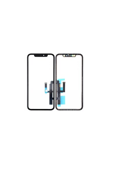 OEM İphone 11 Uyumlu Dokunmatikli Ön Cam Flimli Ocalı Çıtalı Çipsiz
