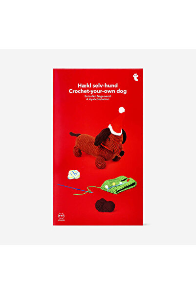 Flying Tiger Copenhagen Kendin Yap Sosis Köpek Amigurumi Seti