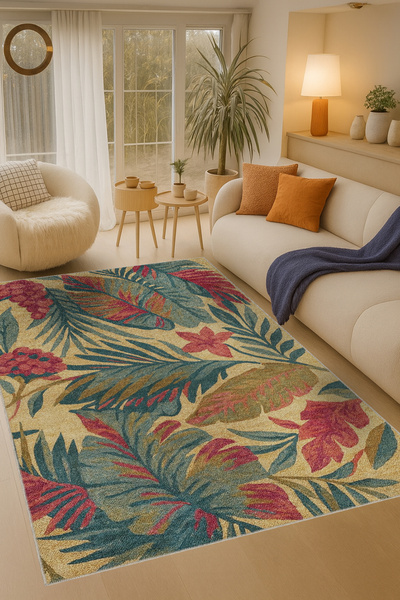 Rugs Modern Halı سجادة ديكور عتيقة بنمط نباتي من MOSSO، سجادة ديكور عتيقة بنم...