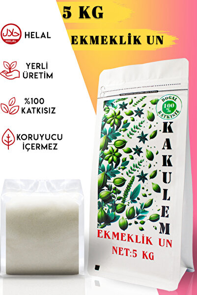 Kakulem Serti̇fi̇kali Ata Tohum Ekmeklik Tam Buğday Unu 5 Kg