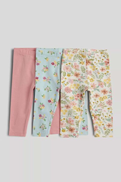 MOTHERCARE 3 Pack Floral Leggings