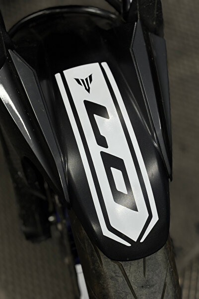 Banxtre White Color Fender Sticker Decal for Yamaha Mt-07