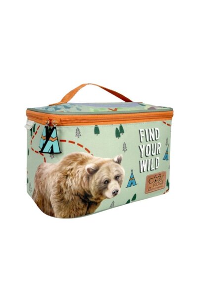 Perletti Thermal lunch bag, Perletti, 15x15x23 cm, Bear model, Cool Kids coll...