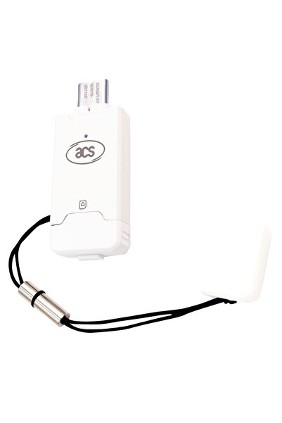 Other ACS ACR40T USB-C Smart SIM Card Reader with Button and Loop, ACR40T-A7