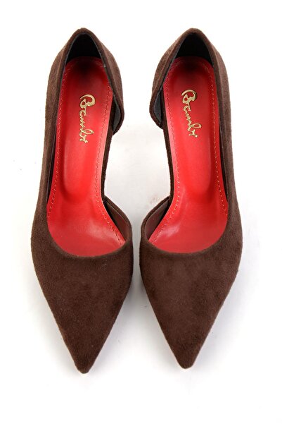 Bambi Kahve Kadın Klasik Topuklu Ayakkabı K01231363972