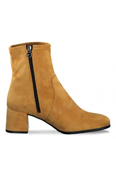 Tamaris ankle boots in synthetic leather (yellow)