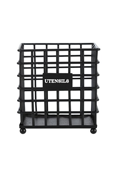 Mudo Home BLACK METAL KAŞIKLIK