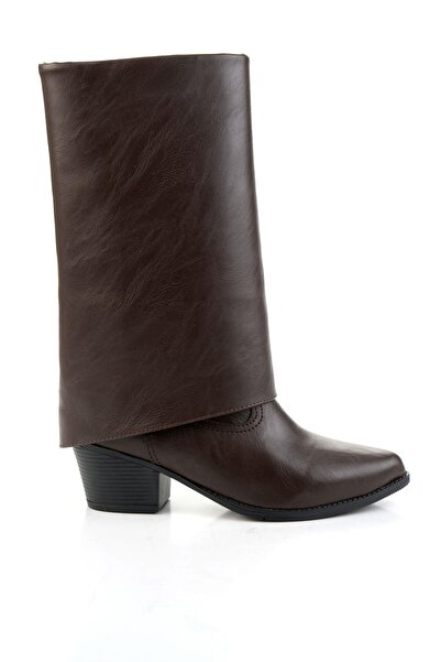 Bambi Kahve Kadın Çizme K03671102809