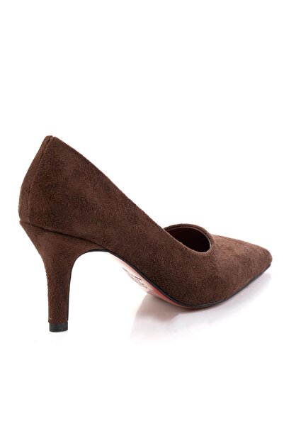 Bambi Kahve Kadın Klasik Topuklu Ayakkabı K01231363972