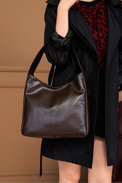 DEMİROĞLU EV TEKSTİL Women's Shoulder Bag Hobo Casual Black Bag Pinterest