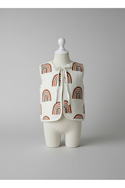 Mimiko Unisex Baby 100% Organic Cotton 4 Layer Muslin Patterned Sleeveless La...