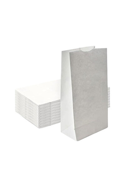 Generic White paper bags, size No. 7, pack (25 pieces)