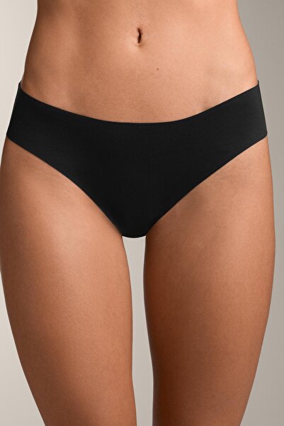Oysho 3 adet Brezilya modeli cheeky görünmez poliamid karışımlı külot