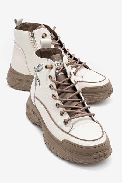 Ataköy Ayakkabı KADIN SPOR BOT BEJ