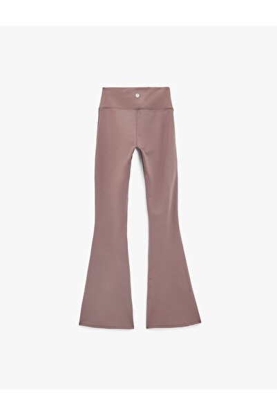 Koton Colanți sport spaniole cu cusături cu talie înaltă