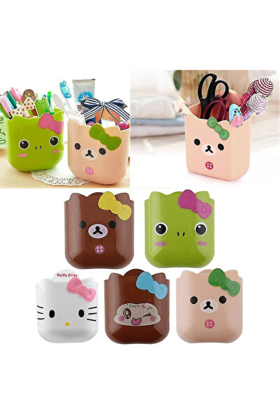 OEM Suport periute de dinti de copii cu ventuze de perete 12 x12 cm