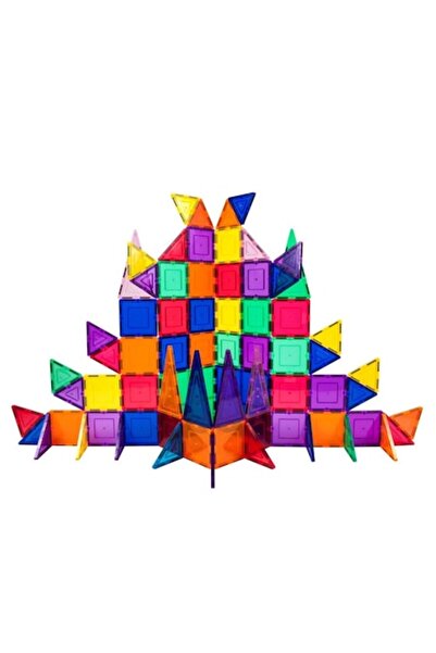 TACTIC Picasso Tiles Magnetic Construction Set, 101 Pieces