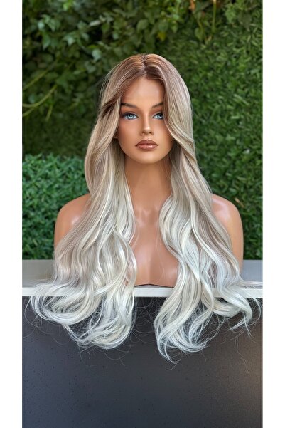 Fenomen Peruk Ombreli Maşa Dalgalı Tül Peruk Toplanabilir (Fön-Maşa-Yıkanabil...