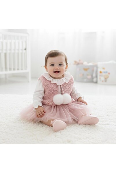 Little Ya Ya Love Baby Girl Sugar Shirt Plush Vest Tutu Bottom 3-Piece Set