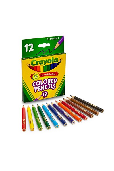 Crayola Short Colored Pencils 12 Count