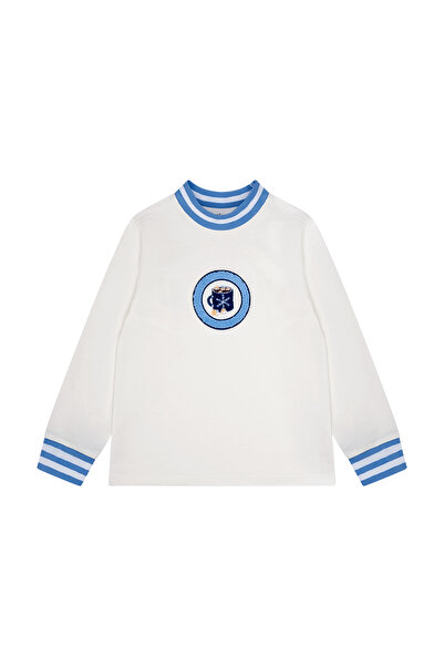 Miny Center Μακρυμάνικο μπλουζάκι με κέντημα Arma