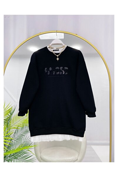 YEDİLALE Бродирана тринишка блуза от шерпа [80 см в центъра]