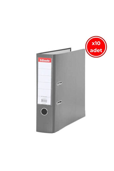 Esselte Eseelte kancelarijska fascikla, 10 komada, ekonomična široka, siva