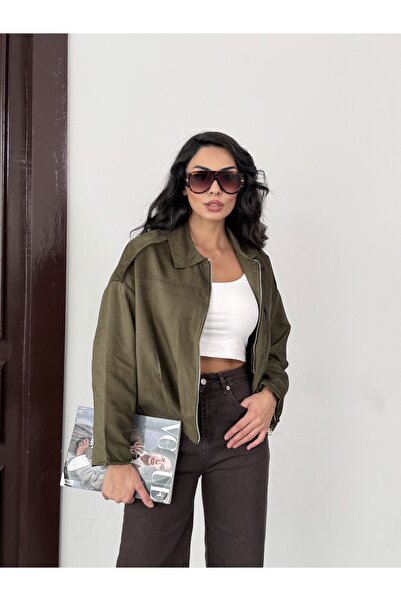 Azda Куртка з коміром і блискавкою