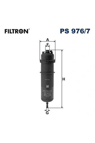 Filtron Filtru Combustibil Alpina D5 Bmw 5/6 Gran Turismo/7