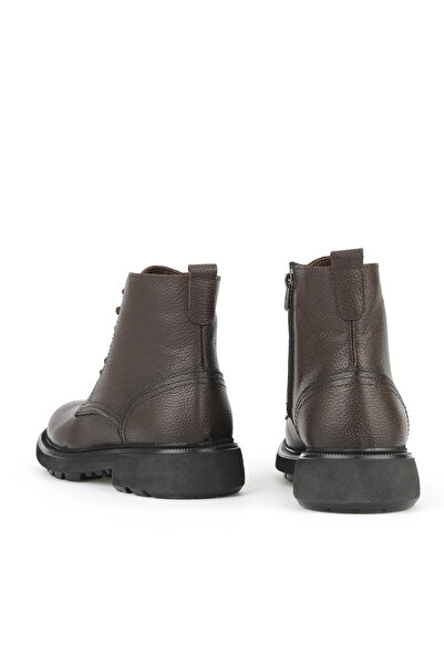 Ziya , Men's Genuine Leather Boots 1531007Z8263 Brown