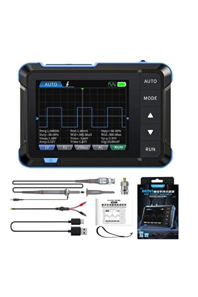 FNIRSI DSO-153H 2in1 Mini Dijital Osiloskop ve Sinyal Jeneratörü