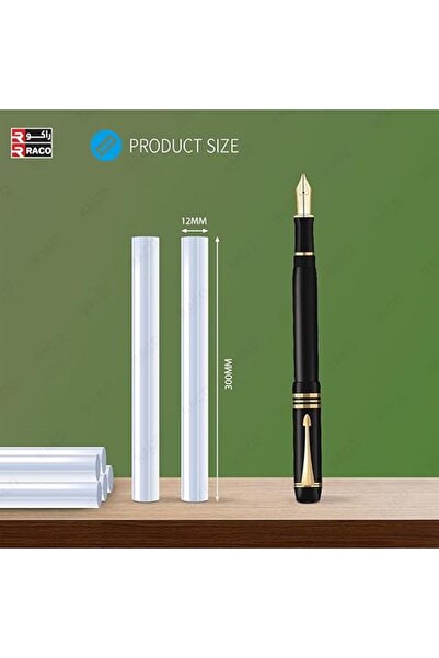 Raco Glue Sticks - Transparent Hot Glue Gun Sticks (12mm x 300mm, 25 pack)