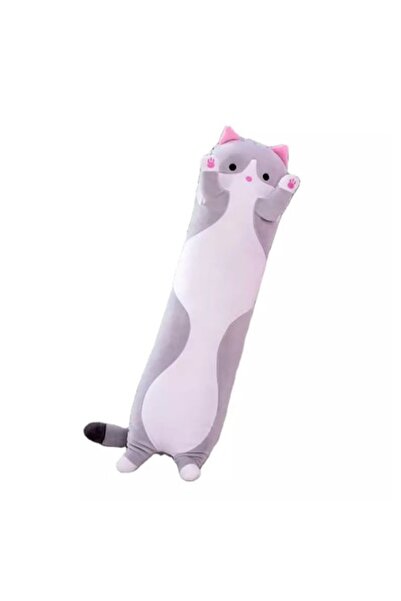 OEM Plush toy and cat-shaped pillow, grey