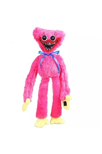 OEM Jucărie de pluș, Kissy Missy (Huggy Wuggy), roz, 40 cm