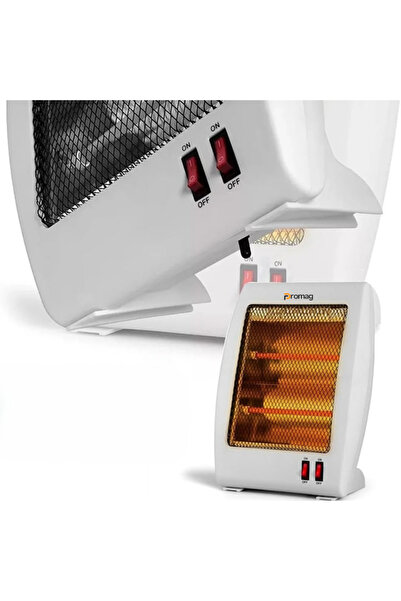 Promagg Aerotermă electrică de birou 800W, halogen, 2 trepte de putere, protecție la răsturnare