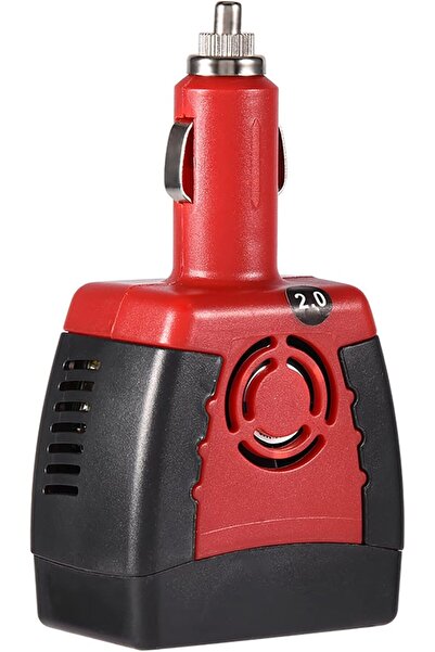 Generic Car Power Inverter DC 12V to AC Universal Socket & 2.1A Fast Charging USB Port