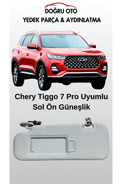 DOĞRU TİCARET AUTO PARTS واقي الشمس الأيسر لسيارة شيري تيجو 7 برو