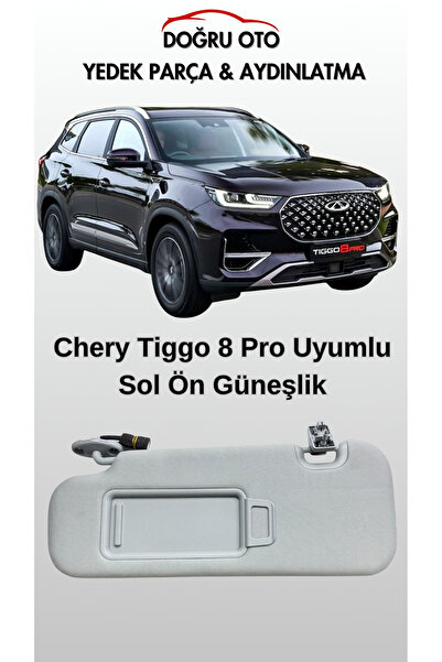 DOĞRU TİCARET AUTO PARTS واقي الشمس الأيسر لسيارة شيري تيجو 8 برو