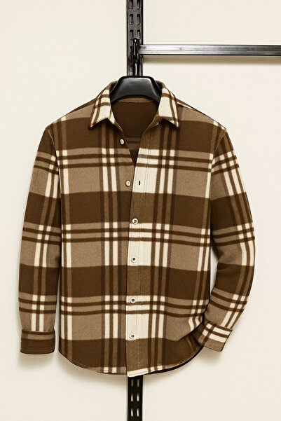 YNGMENCLASS Полар с памучна текстура и хоризонтални ивици