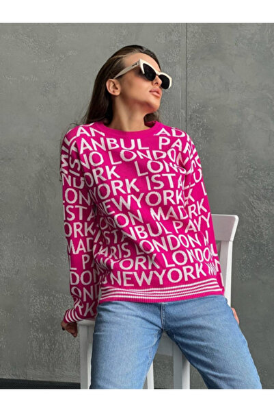 BERRU PAZARLAMA Written Sweater -Std