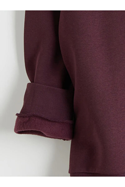 LC Waikiki Ανδρικό χοντρό φούτερ με ψηλό γιακά και μακριά μανίκια