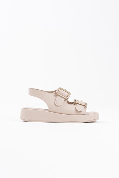 TRENDELLA Shery Beige Skin Sandals