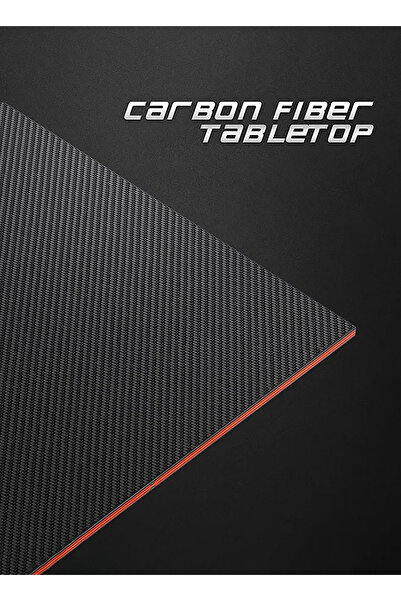 VariFurnx 100X48X75 Cm K-Shaped Gaming Desk With Carbon Fiber Surface Small Corner Computer Desk Gamer Desk