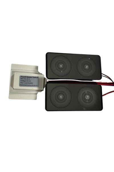 DORA LED 12V Bluetooh Dokunmatik Ayna Arkası Sensör hoparlör