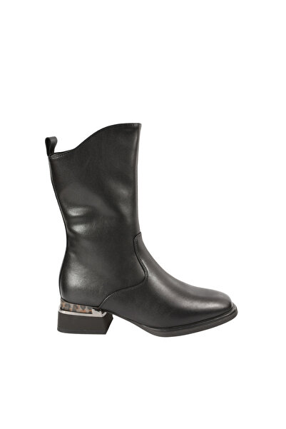 Epica Ghete elegante, damă, EPICA, W170038A negre, piele, toc 38