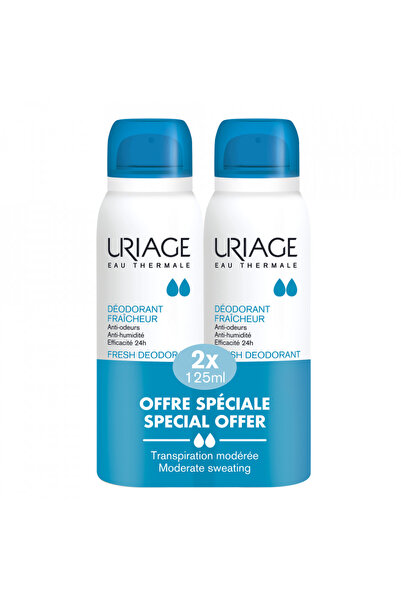 Uriage Deodorant spray with alum stone, Uriage, Deo Spray, 2 x 125 ml