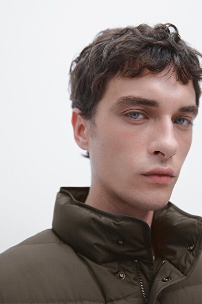 Massimo Dutti Kuş tüyü karışımlı su itici şişme yelek