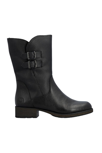 Rieker Casual boots, women, RIEKER, Z9571-00 black, genuine leather 40